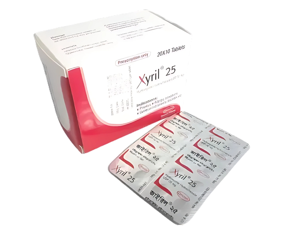 Tab Xyril 25mg