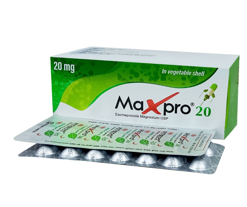 Cap MAXPRO 20mg