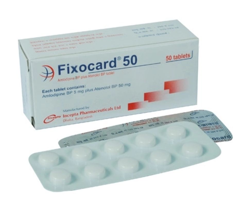Tab.Fixocard 5/50mg